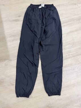Nike Black Windbreaker Track Pants – Size Medium (M)
